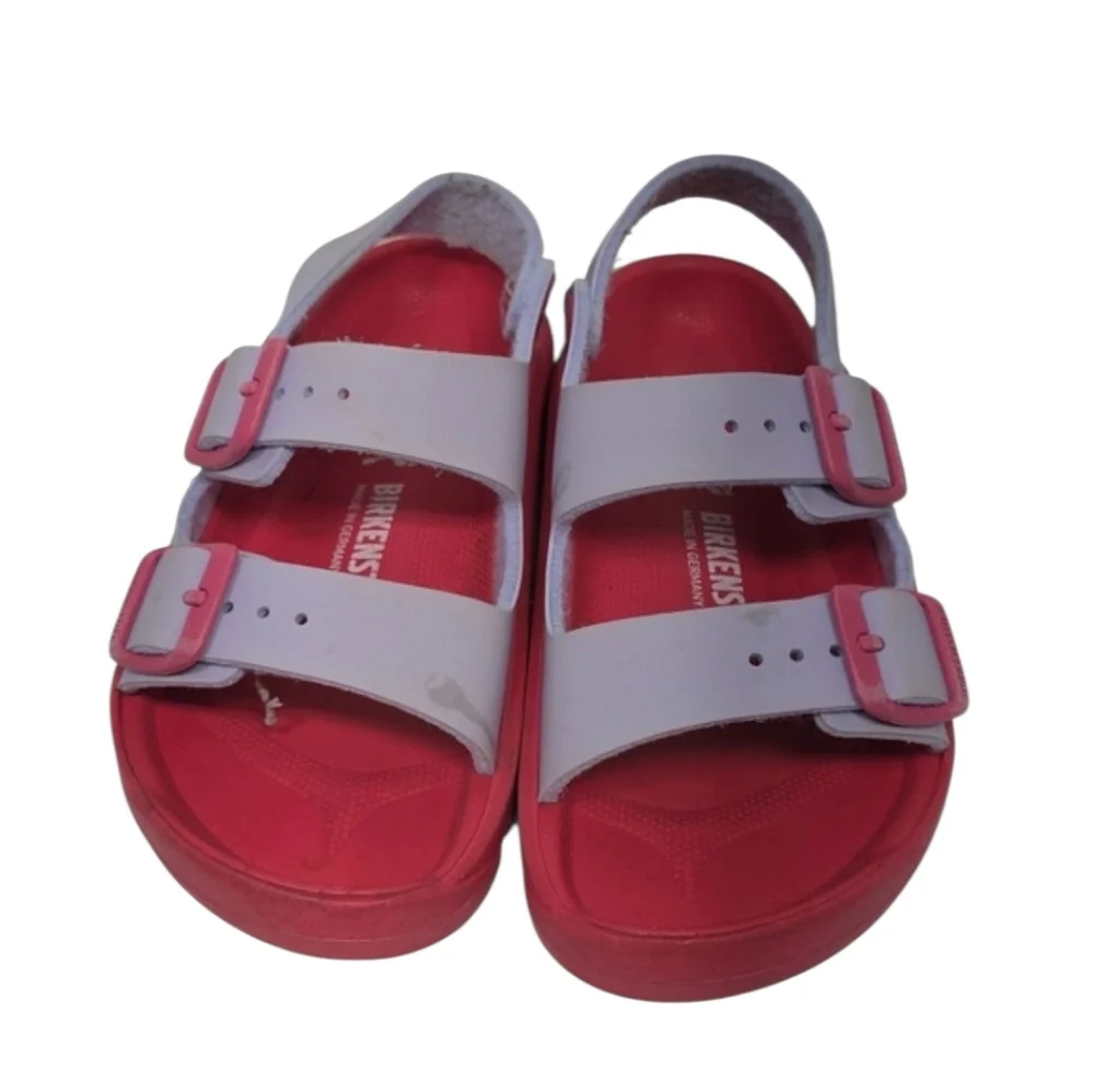 Birkenstock‎ Mogami Sandals Girl Euro 29  11-11.5 US  Pink Purple Buckle Straps